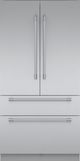 Thermador Freedom® 42" Stainless Steel Built-in French Door Refrigerator-0