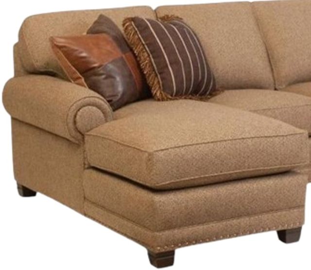 Smith Brothers Customizable 393 3-Piece Left-Arm Facing Sectional Sofa with Chaise-1