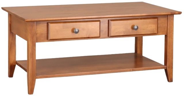 Archbold Furniture Customizable Shaker Coffee Table-0