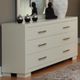 Coaster® Jessica 5-Piece White King Bedroom Set-3
