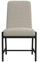 Intercon Newport Beige/Natural Oak Upholstered Side Chair-1