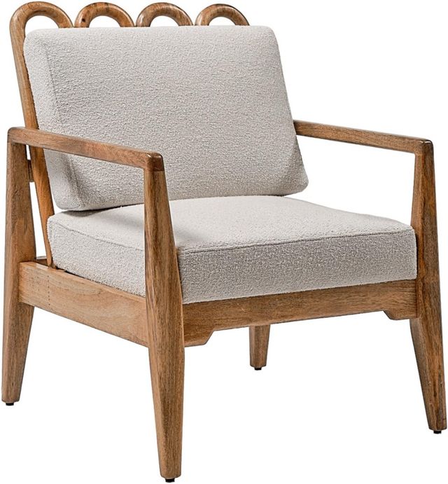 Jaipur Furniture Darbishire Brown/Beige Chair-0