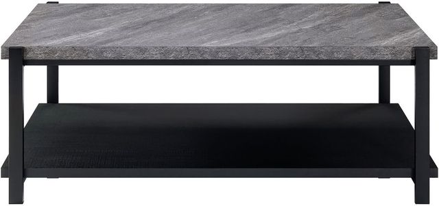 New Classic® Home Furnishings Linea 3-Piece Black/Dark Gray Occasional Table Set-2