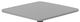 Telescope Casual 36" Square Bar Height Pedestal Table with Hole-1