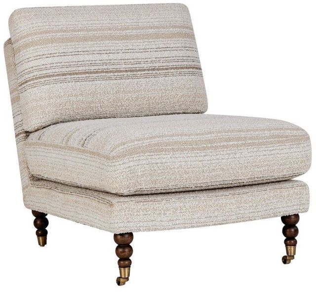 Uttermost® Chatsworth Walnut Modern Accent Chair-0