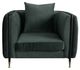 VIG Furniture Divani Casa Oswego Dark Green Accent Chair-1