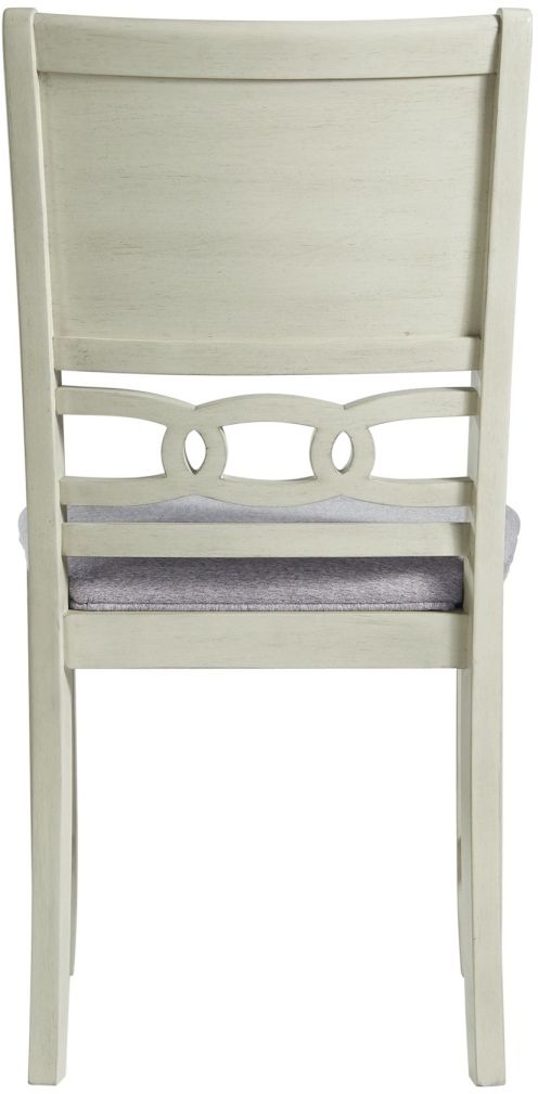 Elements International Amherst Bisque Dining Side Chair-3