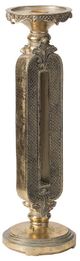 A & B Home Gold 14" Candle Holder-0