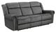 Homelegance® Brennen Charcoal Double Power Reclining Sofa-0