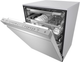 LG 24" Smudge Resistant Stainless Steel Built In Dishwasher-2