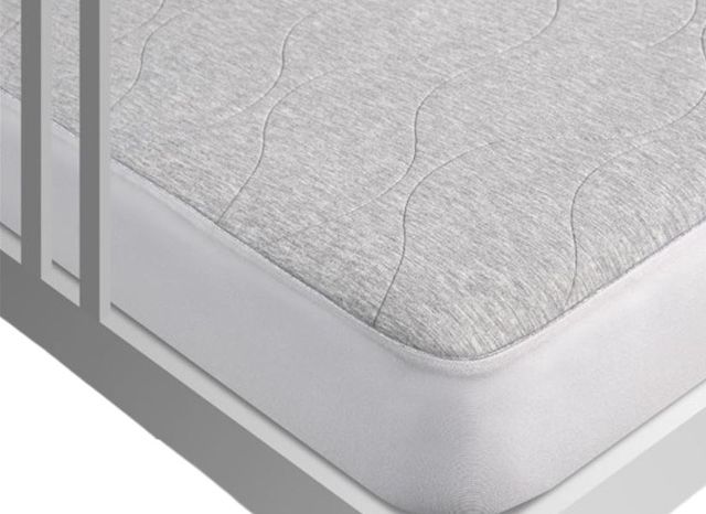 BEDGEAR® Gray Air-X Crib Mattress Protector-2
