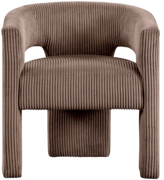Meridian Furniture Riz Brown Upholstered Accent Chair-1