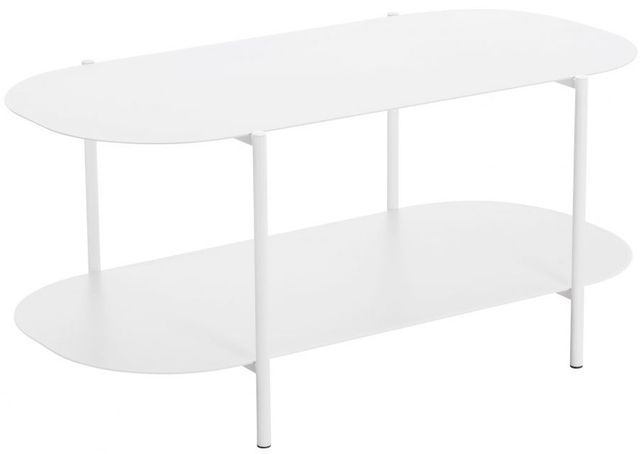 Zuo® Modern Pullman White Coffee Table-0