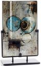 Giftcraft Black/Blue/Brown/Gray Glass Table Décor-0