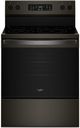 Whirlpool® 30" Black Stainless Steel Freestanding Electric Range with Air Cooking Technology-0