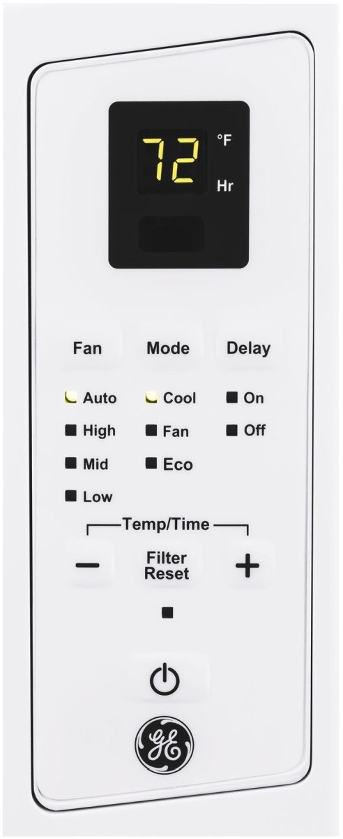 GE® 6,000 BTU Light Cool Gray Window EZ Mount Room Air Conditioner-4