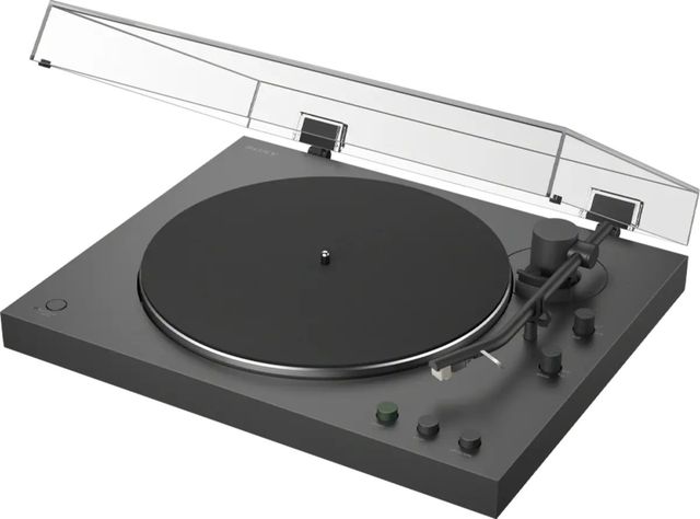 Sony® Black Full Auto Playback Belt-Drive Turntable with Bluetooth® Connectivity-1