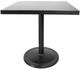 CabanaCoast® Customizable Monaco Aluminum 42" Outdoor Square Pedestal Bar Table-1