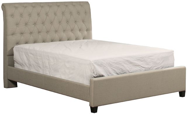 HH2 Home Napleton Sandstone Linen Queen Bed Frame-0