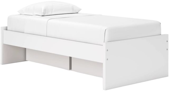 Signature Design by Ashley® Onita White Twin Storage Platform Bed-2