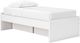 Signature Design by Ashley® Onita White Twin Storage Platform Bed-2