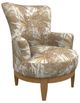 Best® Home Furnishings Customizable Justine Swivel Chair with Honey Birch Legs-0