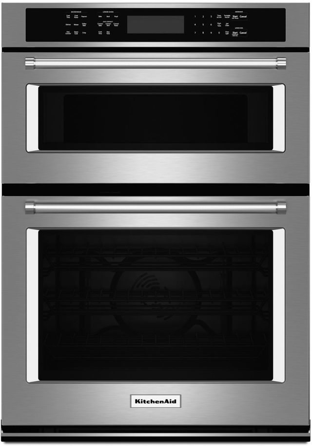 KitchenAid® 27" Electric Built In Oven/Microwave Combo-0