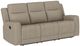 Coaster® Brentwood 3-Piece Taupe Manual Reclining Set-1