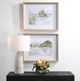 Uttermost® Serene 2-Piece Lake Framed Prints Set-1