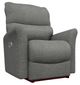 La-Z-Boy® Rowan Charcoal Power Rocking Recliner with Headrest and Lumbar-0