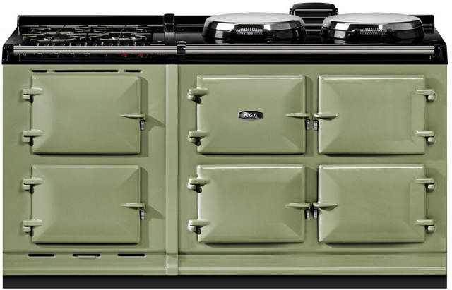 AGA™ Classic R7 160 63" Olivine Pro Style Dual Fuel Range-0
