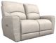 La-Z-Boy® Cassian Oyster Power Reclining Loveseat with Headrest-0