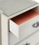 Currey & Company Serena Lingerie Gray Salt/Pewter Chest-2