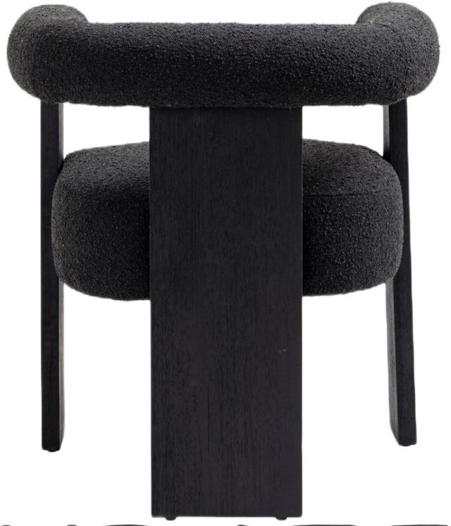 Meridian Furniture Barrel Black Dining Chair-3