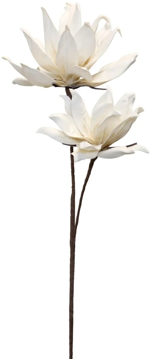 Harp & Finial® Lily Stem White Foam Floral-0