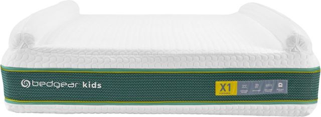 BEDGEAR® X1 Kids Performance® 8" Foam Firm/Soft Tight Top Double-Sided Full Mattress in a Box-2