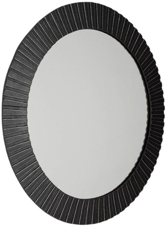 Signature Design by Ashley® Ozias Black Accent Mirror-1