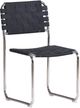 Moe's Home Collection Moma 2-Piece Black Leather Dining Chair Set-0