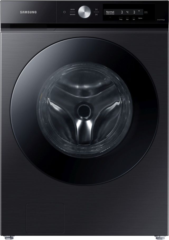Samsung Bespoke 6700 Series 4.6 Cu. Ft. Brushed Black Front Load Washer-0