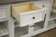 International Furniture Direct Stone Weathered Gray/White 70" TV Stand-5