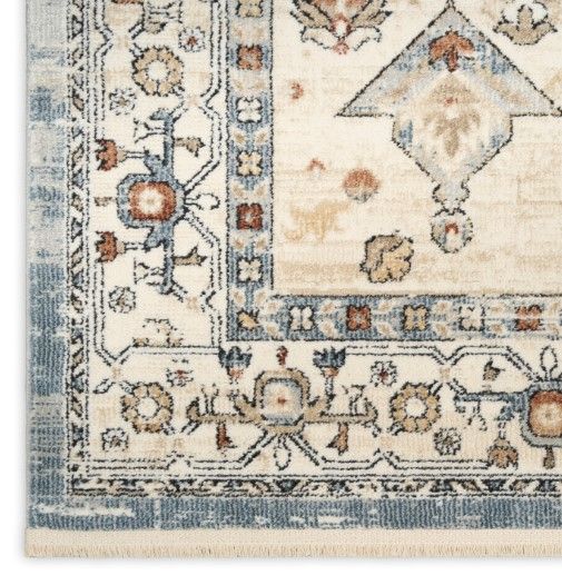 Nourison Home™ Pardis Blue Taupe 5'x7' Area Rug-3