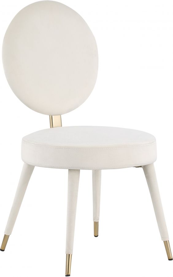 Meridian Furniture Brandy Cream Dining Side Chair-0