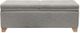 Olliix by Madison Park Grey Multi Ashcroft Storage Bench-0