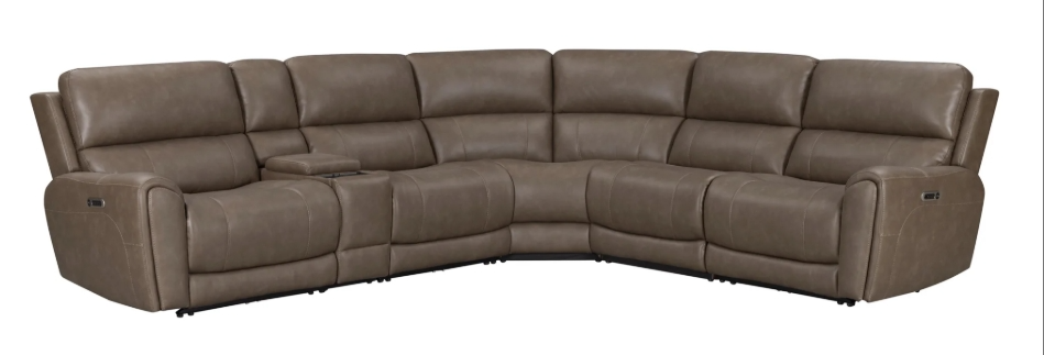 Parker House® Hancock 6-Piece Bette Hazel Power Reclining Modular