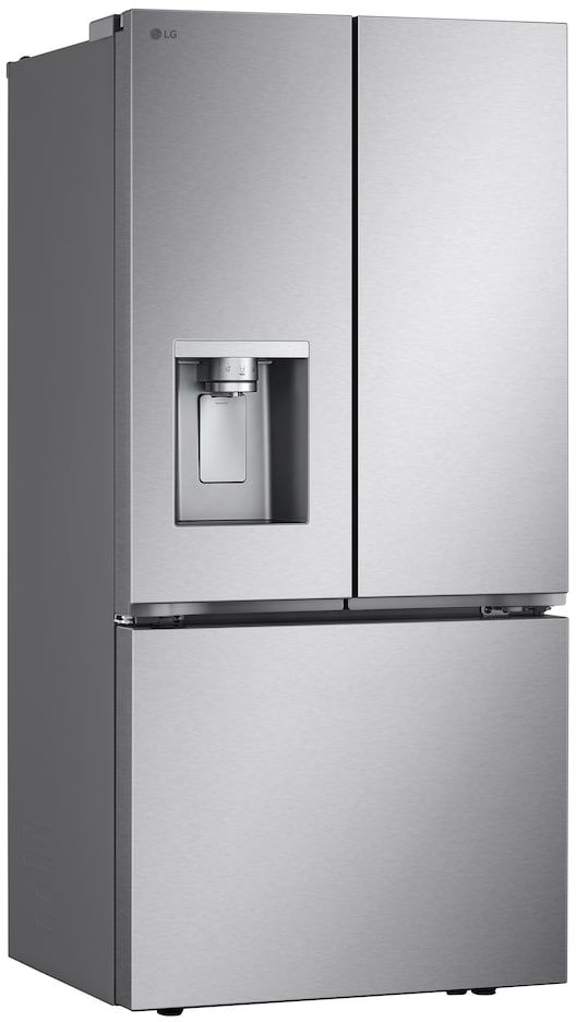 LG 33 in. 20.2 Cu. Ft. Stainless Steel French Door Refrigerator-2