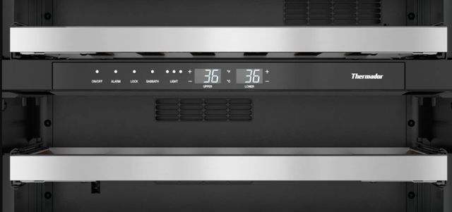 Thermador® Professional 24" Stainless Steel Wine Cooler-3