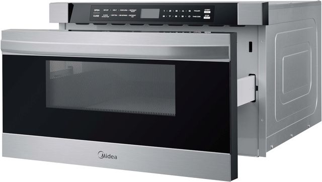 Midea® 1.2 Cu. Ft. Stainless Steel Microwave Drawer-3