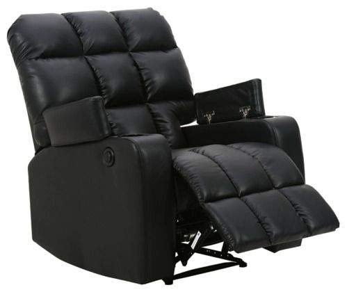 Signature Design by Ashley® Kennebec Black Power Recliner-4