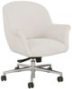 Fairfield® Customizable Misty Executive Desk Chair with Polished Nickel Base-0