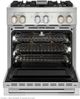 JennAir® RISE™ 30" Stainless Steel Pro Style Dual Fuel Range-1